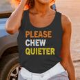 Please Chew Quieter Introvert Silence Lover Quote Unisex Tank Top Please Chew Quieter Introvert Silence Lover Quote Unisex Tank Top