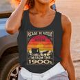 Please Be Patient I'm From The 1900s Sunset Vintage Wagon Unisex Tank Top