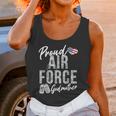 Proud Air Force Godmother US Air Force Graduation Godmother Unisex Tank Top