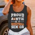 Proud Auntie Of a Basketball Senior 2026 Graduation Gifts Unisex Tank Top