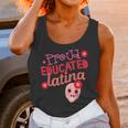 Proud Educated Latina Graduation Masters Degree PhD Unisex Tank Top