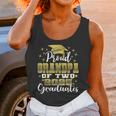 Proud Grandpa Of Two 2025 Graduates Graduation Family Unisex Tank Top