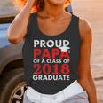 Proud Papa Of A Class Of 2018 Graduate Shirt Graduation Unisex Tank Top