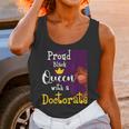 Proud Queen PhD Graduate PhD Graduation Doctorate Unisex Tank Top