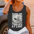 Reading Time At Last Book Lover Introvert Skeleton Reading Unisex Tank Top Reading Time At Last Book Lover Introvert Skeleton Reading Unisex Tank Top