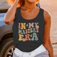 Retro Groovy In My Master's Degree Era Graduation Master Unisex Tank Top