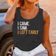 I Came i Saw i Left Early Introvert Unisex Tank Top I Came i Saw i Left Early Introvert Unisex Tank Top