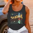 Senior 2024 Groovy Retro Class Of 2024 Graduation Senior 24 Unisex Tank Top