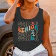 Senior 2026 Class Of 2026 Retro Groovy Graduation Grad Women Unisex Tank Top