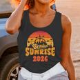 Senior Sunrise Class Of 2026 Graduation Proud Graduate Retro Unisex Tank Top
