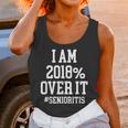 Senioritis Shirt For Seniors Graduation Class Of 2018 Unisex Tank Top