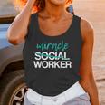 Social Worker Work Month MSW Graduation Masters Unisex Tank Top