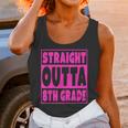 Straight Outta 8th Grade Graduation Eighth Grade T-Shirt Unisex Tank Top