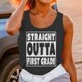 Straight Outta First Grade Graduation Class Unisex Tank Top