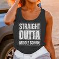 Straight Outta Middle School Class Of 2024 Graduation Unisex Tank Top