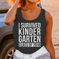 I Survived Kindergarten Class Of 2018 Graduation Shirt Unisex Tank Top