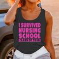 I Survived Nursing School Class Of 2018 Graduation Shirt Unisex Tank Top