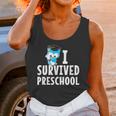 I Survived PreSchool Graduation Kids Owl Grad Shirt Unisex Tank Top