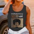 Unapologetically MSW-Ish Student Graduation Afro Unisex Tank Top