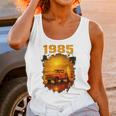 1985 Vintage Sunset Surf Truck Retro Beach Nostalgia Unisex Tank Top