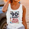 The 90s Were All That – Retro 1990s Nostalgia Tee Premium Tri-Blend Unisex Tank Top