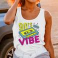 90's Vibe Retro Style Cassette Tape Nostalgia 1990s Party Unisex Tank Top