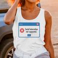 Anti Social Introvert Social Interaction Not Supported Unisex Tank Top Anti Social Introvert Social Interaction Not Supported Unisex Tank Top