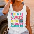 Born In The 90's But The 2000's Raised Me Y2K Nostalgia Unisex Tank Top Born In The 90's But The 2000's Raised Me Y2K Nostalgia Unisex Tank Top