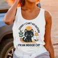 Cat Shirt Introvert Sorry I Can’t Go I’m An Indoor Cat Unisex Tank Top Cat Shirt Introvert Sorry I Can’t Go I’m An Indoor Cat Unisex Tank Top