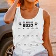 Class Of 2037 Handprint Grow With Me Pre-k Graduation Unisex Tank Top