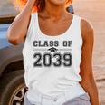 Class Of 2039 Grow With Me First Day Of School Graduation Unisex Tank Top