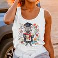 Cute Graduation Zebra Holding DiplomaShirt Unisex Tank Top
