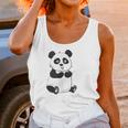 Cute Introvert Vibes – Panda Hello & Goodbye Unisex Tank Top Cute Introvert Vibes – Panda Hello & Goodbye Unisex Tank Top