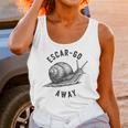 Escar Go Away Snail Vintage French Pun Introvert Humor Unisex Tank Top Escar Go Away Snail Vintage French Pun Introvert Humor Unisex Tank Top
