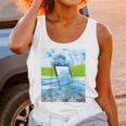 Frutiger Aero Aesthetic Tech Water Fishes Monitor Screen Raglan Baseball Tee Unisex Tank Top Frutiger Aero Aesthetic Tech Water Fishes Monitor Screen Raglan Baseball Tee Unisex Tank Top