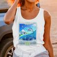 Frutiger Aero Skeuomorphism User Interface Nostalgia Premium Tri-Blend Unisex Tank Top