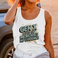 Gen X Lots Of Memories No Evidence Nostalgia Throwback Quote Premium Tri-Blend Unisex Tank Top