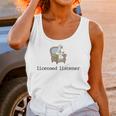 Goose Licensed Listener Psychology School Graduation Unisex Tank Top