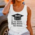 Grad 2021 Graduation Tassel Was Worth The Hassle Unisex Tank Top