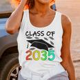 Graduation Class Of 2035 Hand Prints Space Pre-K -12th Grade Unisex Tank Top