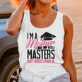 GraduationShirt For Mom Mother With A Master's Degree Tee Unisex Tank Top