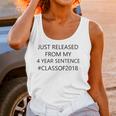 Highschool College Graduation Class Of 2018 Shirt Unisex Tank Top