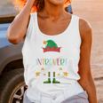 The Introvert Elf Christmas Family Matching Fun Xmas Top Unisex Tank Top