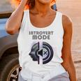 Introvert Mode Finding Inner Peace In Silence Unisex Tank Top Introvert Mode Finding Inner Peace In Silence Unisex Tank Top