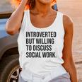 Introverted Caseworker Social Work Introvert Unisex Tank Top Introverted Caseworker Social Work Introvert Unisex Tank Top