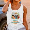 Keep Calm And Remember The 80s Retro Vintage Nostalgia Premium Unisex Tank Top