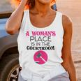 Lawyer Attorney Law School Graduation Female Women Unisex Tank Top