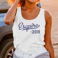 Lawyers Graduation Esquire Est 2018 Graduate Shirt Unisex Tank Top