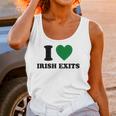 I Love Irish Exits St Patrick's Day Introvert Party Unisex Tank Top I Love Irish Exits St Patrick's Day Introvert Party Unisex Tank Top