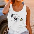 Peanuts Graduation Squad Snoopy Woodstock Raglan Baseball Tee Unisex Tank Top